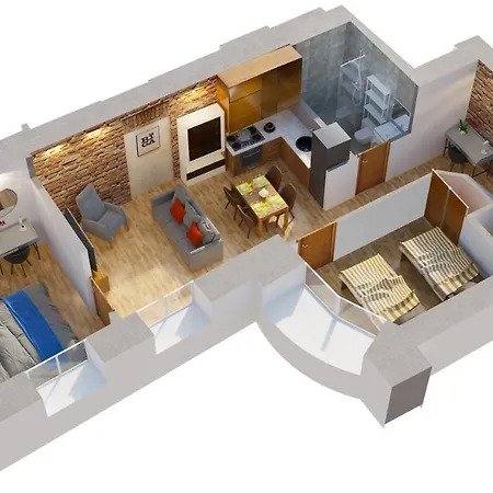 Cosy 2 Bedroom In Center Apartment Riga